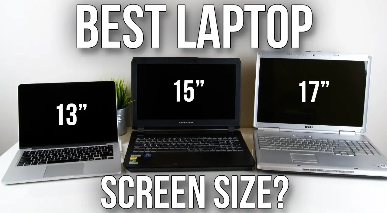 Laptop Screen Size Comparison Chart Ultimate Guide 2019