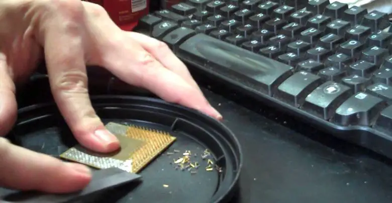How Much Gold is in a Computer Processor?