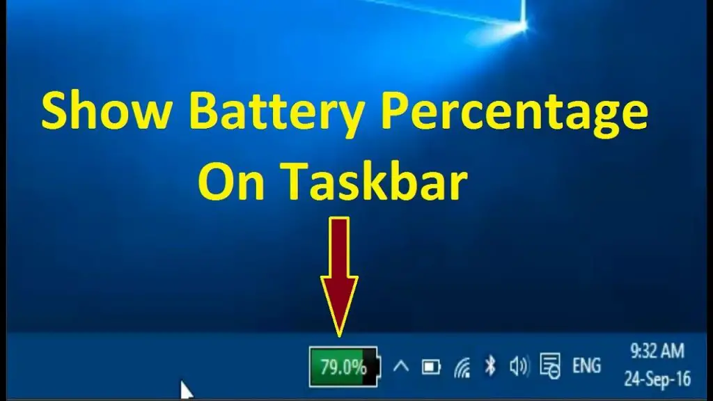 Why is my battery icon not showing on my laptop?